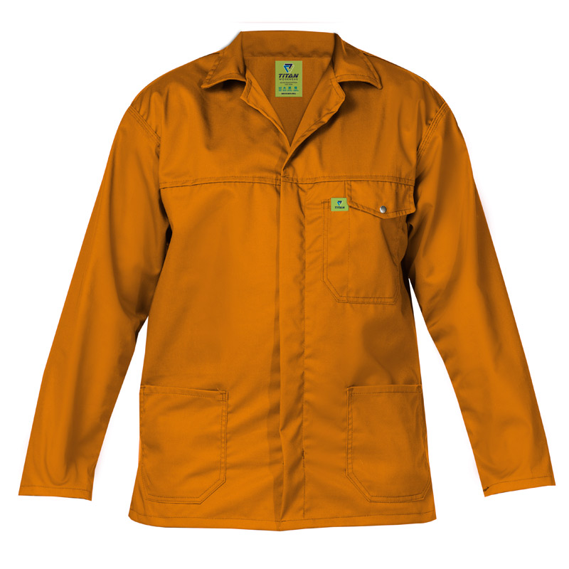 Titan Premium Orange Workwear Jacket | FTS Safety